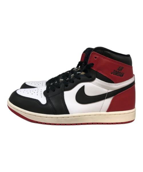 NIKE（ナイキ）NIKE (ナイキ) AIR JORDAN 1 RETRO HIGH OG ブラック×レッド サイズ:SIZE 28cmの古着・服飾アイテム