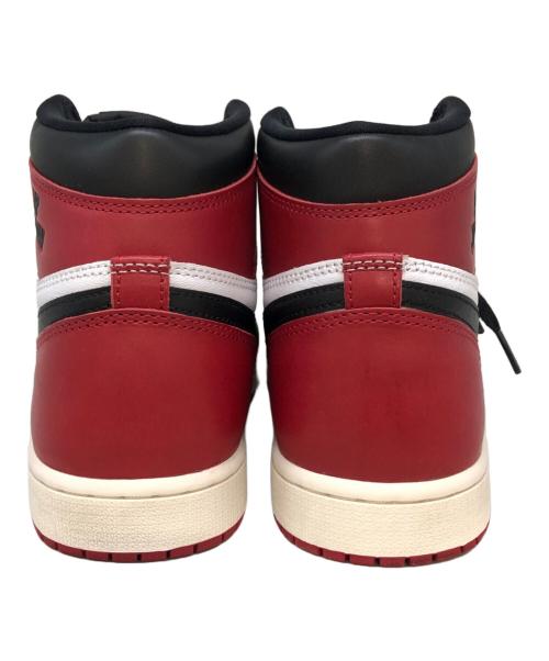 NIKE（ナイキ）NIKE (ナイキ) AIR JORDAN 1 RETRO HIGH OG ブラック×レッド サイズ:SIZE 28cmの古着・服飾アイテム