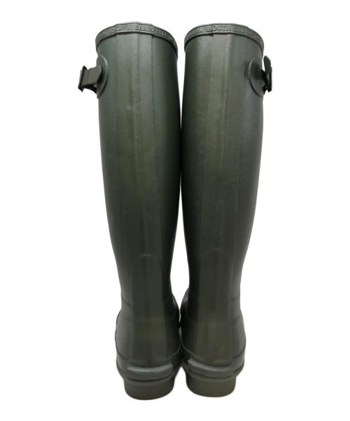 Barbour（バブアー）Barbour (バブアー) Bede サイドストラップ レインブーツ グリーン サイズ:SIZE 5の古着・服飾アイテム