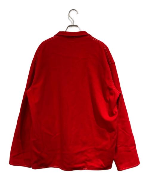 Tender（テンダー）TENDER (テンダー) WEAVER'S STOCK DOUBLE BREASTED JACKET レッド サイズ:SIZE 5の古着・服飾アイテム