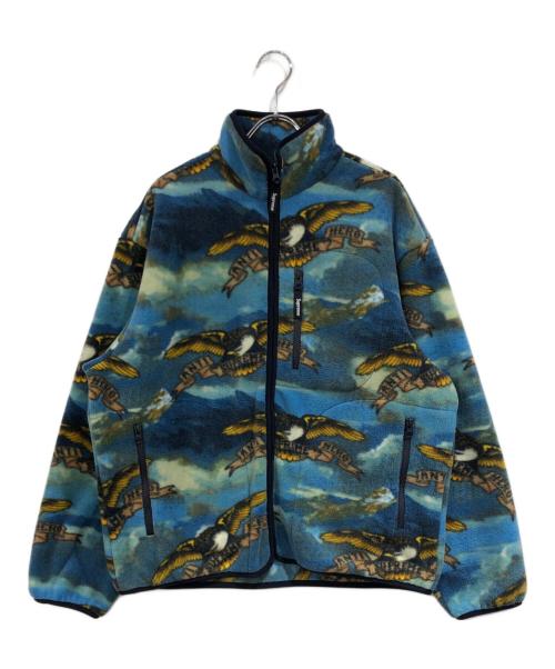 SUPREME（シュプリーム）Supreme (シュプリーム) ANTIHERO (アンタイヒーロー) Fleece Jacket ブルー サイズ:SIZE Sの古着・服飾アイテム