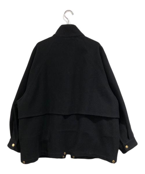 Traditional Weatherwear（トラディショナルウェザーウェア）Traditional Weatherwear (トラディショナルウェザーウェア) ELGINツイードコート ブラック サイズ:SIZE 34の古着・服飾アイテム