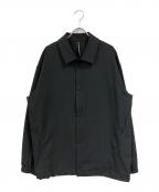 DESCENTE ALLTERRAINデザイント オルテライン）の古着「テックコーチジャケット」｜ブラック