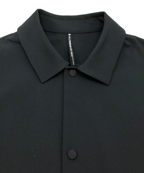 DESCENTE ALLTERRAIN（デザイント オルテライン）Descente ALLTERRAIN (デザイント オルテライン) テックコーチジャケット ブラック サイズ:Mの古着・服飾アイテム