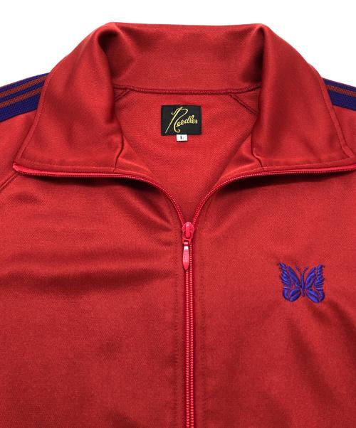 Needles（ニードルズ）Needles (ニードルズ) Track Jacket - Poly Smooth レッド サイズ:Lの古着・服飾アイテム