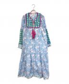 SZ Blockprintsエスゼットブロックプリント）の古着「Jodhpur Dress」｜ブルー