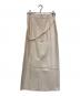ENOF (イナフ) ace long skirt アイボリー サイズ:SIZE 2：12000円