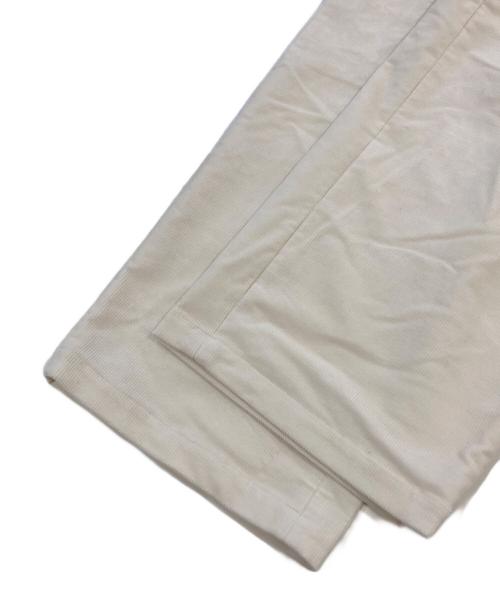 ENOF（イナフ）ENOF (イナフ) コーデュロイパンツ アイボリー サイズ:SIZE 1の古着・服飾アイテム