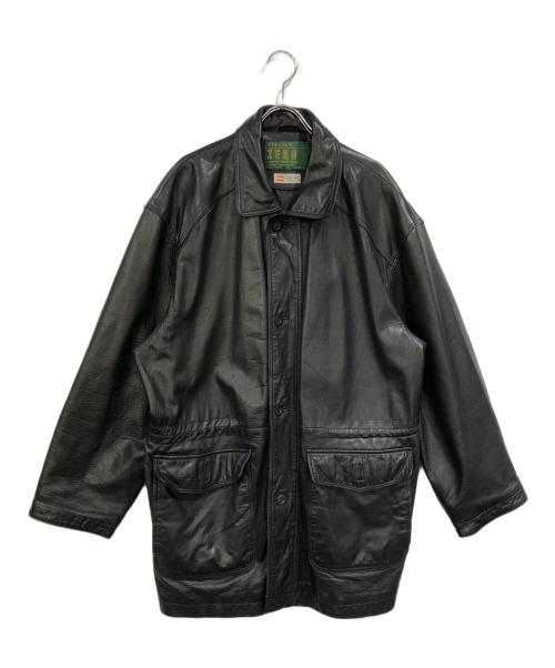 Atelier zero（Atelier zero）Atelier zero (Atelier zero) レザージャケット ブラック サイズ:Lの古着・服飾アイテム