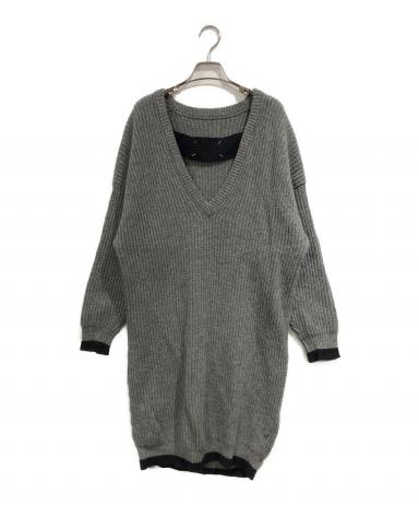 o*i様 Maison Margiela メゾンマルジェラ　ポンチョワンピース 中古・古着通販】Maison Margiela (メゾンマルジェラ) ニット