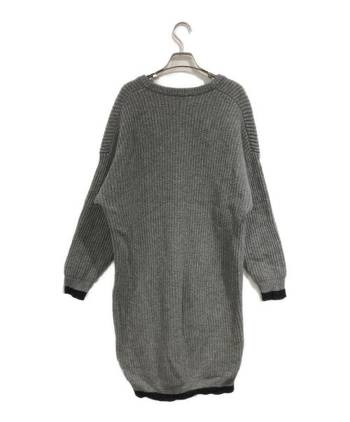 Maison Margiela（メゾンマルジェラ）Maison Margiela (メゾンマルジェラ) ニットワンピース グレー サイズ:SIZE XSの古着・服飾アイテム
