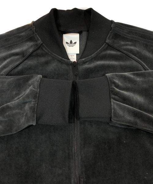 aiddas（アディダス）aiddas (アディダス) ベロアトラックジャケット グレー サイズ:SIZE XLの古着・服飾アイテム