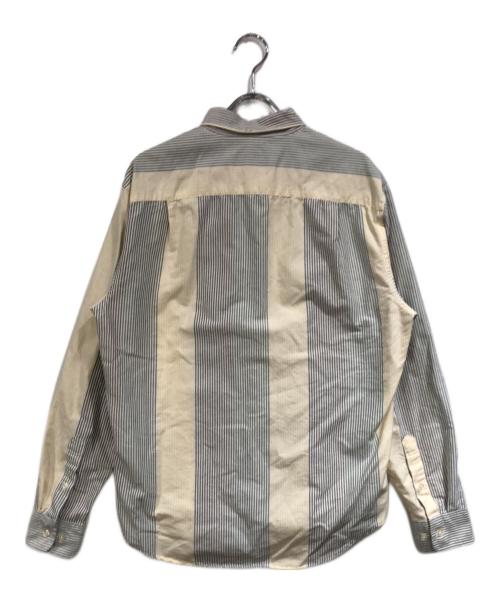 SUPREME（シュプリーム）Supreme (シュプリーム) Oxford Shirt Green Multi Stripe Shirt ブルー×イエロー サイズ:SIZE Sの古着・服飾アイテム