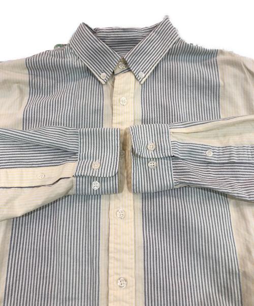 SUPREME（シュプリーム）Supreme (シュプリーム) Oxford Shirt Green Multi Stripe Shirt ブルー×イエロー サイズ:SIZE Sの古着・服飾アイテム