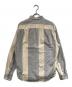 Supreme (シュプリーム) Oxford Shirt Green Multi Stripe Shirt ブルー×イエロー サイズ:SIZE S：8000円