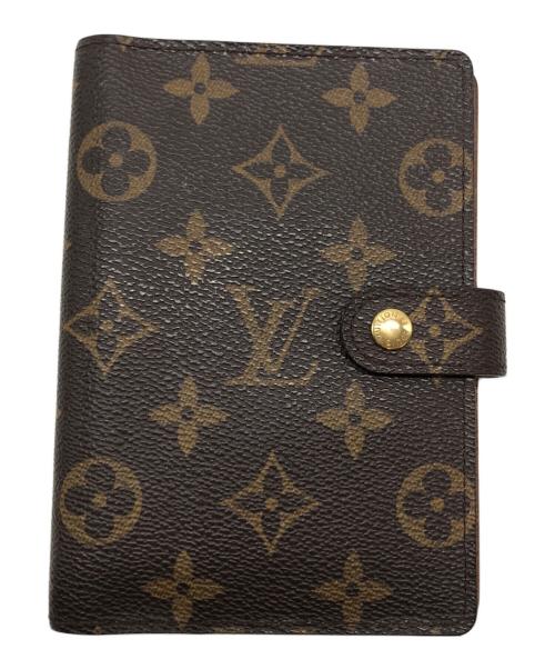 LOUIS VUITTON（ルイ ヴィトン）LOUIS VUITTON (ルイ ヴィトン) 手帳カバー ブラウンの古着・服飾アイテム