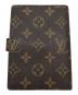 LOUIS VUITTON (ルイ ヴィトン) 手帳カバー ブラウン：10000円