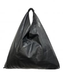 MM6 Maison Margiela（エムエムシックスメゾンマルジェラ）の古着「ジャパニーズトライアングルトートバッグ」｜ブラック