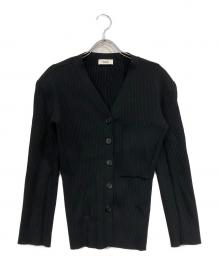 ORR（オル）の古着「Hourglass V-neck Knitted Cardigan」｜ブラック