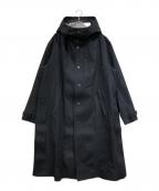PG GAUZEピージーガーゼ）の古着「フーデッドコート」｜ブラック