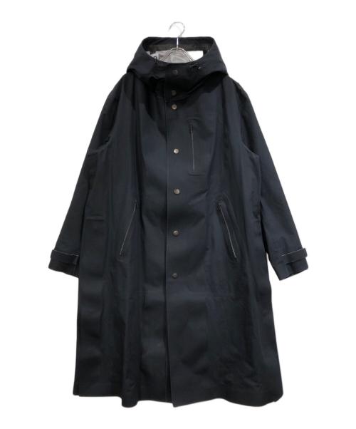 PG GAUZE（ピージーガーゼ）PG GAUZE (ピージーガーゼ) フーデッドコート ブラック サイズ:SIZE 5の古着・服飾アイテム