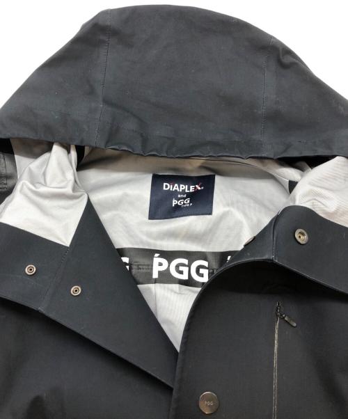 PG GAUZE（ピージーガーゼ）PG GAUZE (ピージーガーゼ) フーデッドコート ブラック サイズ:SIZE 5の古着・服飾アイテム