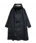 PG GAUZE（ピージーガーゼ）の古着「フーデッドコート」｜ブラック