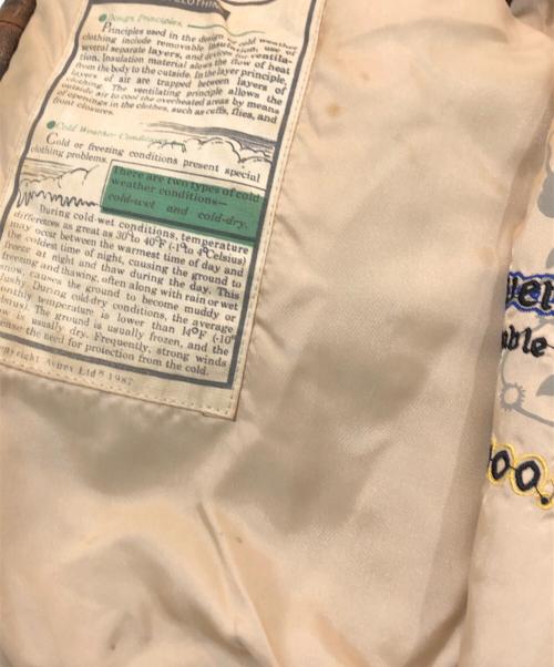 AVIREX（アヴィレックス）AVIREX (アヴィレックス) レザージャケット/A-2フライトジャケット ブラウン サイズ:SIZE Sの古着・服飾アイテム