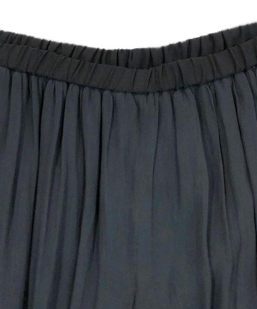 BEARDSLEY（ビアズリー）BEARDSLEY (ビアズリー) シワシフォンギャザーパンツ ブラック サイズ:SIZE 2の古着・服飾アイテム