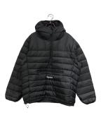 SUPREMEシュプリーム）の古着「Micro Down Half Zip Hooded Pullover」｜ブラック