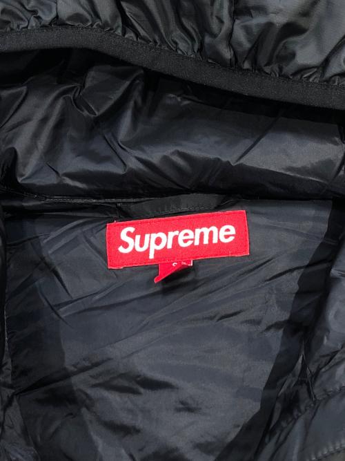 SUPREME（シュプリーム）Supreme (シュプリーム) Micro Down Half Zip Hooded Pullover ブラック サイズ:SIZE Sの古着・服飾アイテム