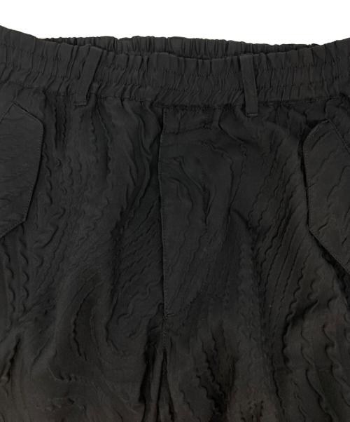 TAAKK（ターク）TAAKK (ターク) THE TOKYO (ザトーキョー) EX.SHRINK QUILTING PARACHUTE PANTS ブラック サイズ:SIZE 2の古着・服飾アイテム