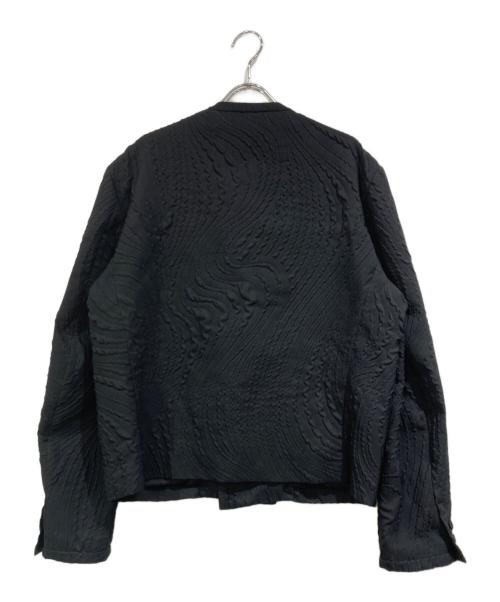 TAAKK（ターク）TAAKK (ターク) SHRINK QUILTING COLLARLESS JACKET ブラック サイズ:SIZE 2の古着・服飾アイテム