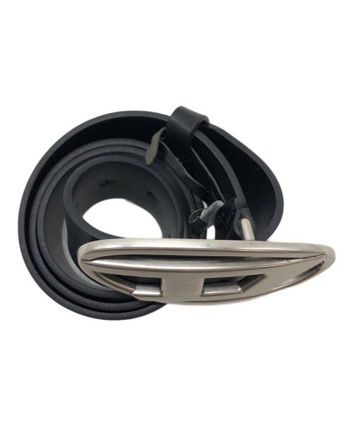 DIESEL（ディーゼル）DIESEL (ディーゼル) Dロゴバックルベルト ブラックの古着・服飾アイテム