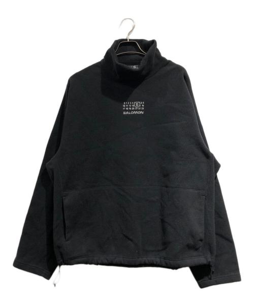 MM6 Maison Margiela（エムエムシックスメゾンマルジェラ）MM6 Maison Margiela (エムエムシックスメゾンマルジェラ) SALOMON (サロモン) Long-sleeved Top ブラック サイズ:SIZE Mの古着・服飾アイテム