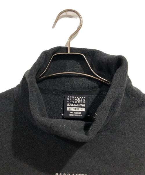 MM6 Maison Margiela（エムエムシックスメゾンマルジェラ）MM6 Maison Margiela (エムエムシックスメゾンマルジェラ) SALOMON (サロモン) Long-sleeved Top ブラック サイズ:SIZE Mの古着・服飾アイテム