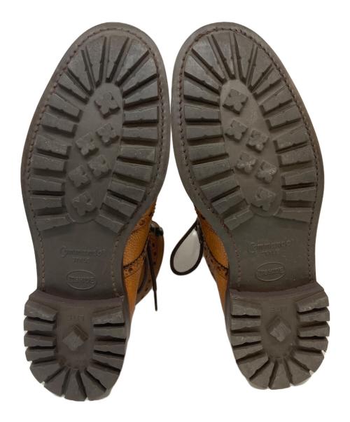 JOSEPH CHEANEY（ジョセフチーニー）Joseph Cheaney (ジョセフチーニー) Tweed C ブローグカントリーブーツ ブラウン サイズ:SIZE 7の古着・服飾アイテム