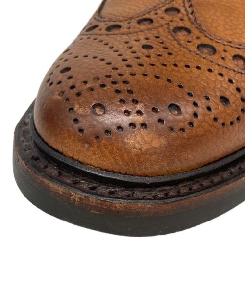 JOSEPH CHEANEY（ジョセフチーニー）Joseph Cheaney (ジョセフチーニー) Tweed C ブローグカントリーブーツ ブラウン サイズ:SIZE 7の古着・服飾アイテム