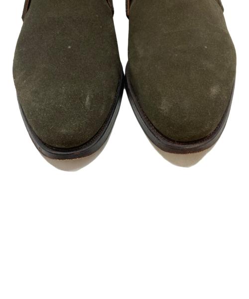 Crockett & Jones（クロケット＆ジョーンズ）Crockett & Jones (クロケット＆ジョーンズ) CHERTSEY スエード チャッカブーツ カーキ サイズ:SIZE 7の古着・服飾アイテム