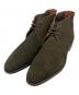 Crockett & Jones（クロケット＆ジョーンズ）の古着「CHERTSEY スエード チャッカブーツ」｜カーキ