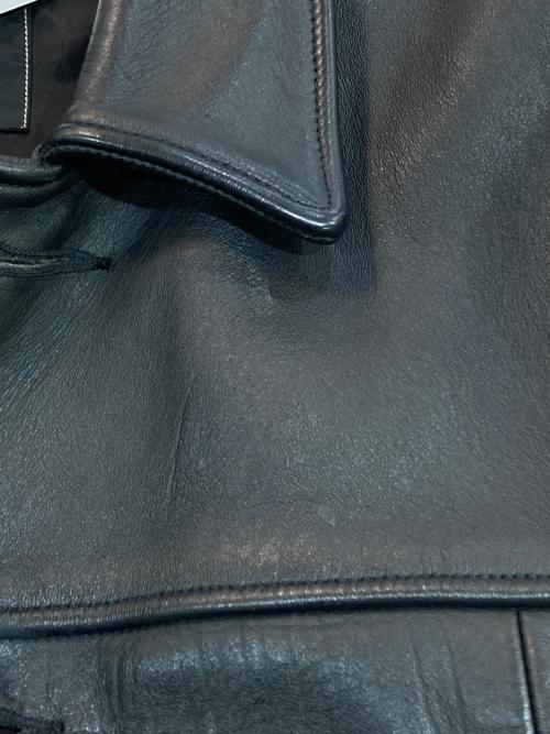 LOST WORLDS（ロストワールド）lost worlds (ロストワールド) ホースハイドカーコート ブラック サイズ:SIZE 38の古着・服飾アイテム