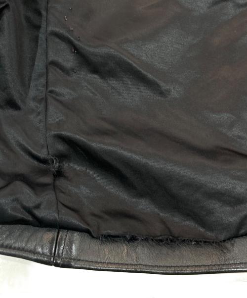 LOST WORLDS（ロストワールド）lost worlds (ロストワールド) ホースハイドカーコート ブラック サイズ:SIZE 38の古着・服飾アイテム