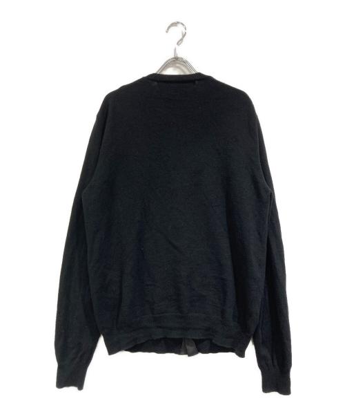 PLAY COMME des GARCONS（プレイコムデギャルソン）PLAY COMME des GARCONS (プレイコムデギャルソン) Round Neck Cardigan ブラック サイズ:SIZE Lの古着・服飾アイテム