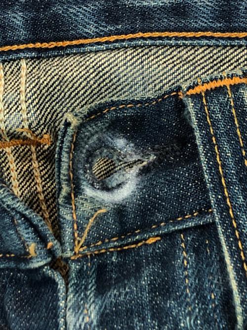 LEVI'S（リーバイス）LEVI'S (リーバイス) リメイクデザインシンチバックデニムパンツ インディゴ サイズ:SIZE 81cm (W32)の古着・服飾アイテム