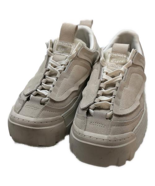 Onitsuka Tiger（オニツカタイガー）Onitsuka Tiger (オニツカタイガー) ローカットスニーカー ベージュ サイズ:23.5㎝の古着・服飾アイテム