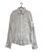VERSACEヴェルサーチェ）の古着「オールドリネンシャツ」｜ホワイト