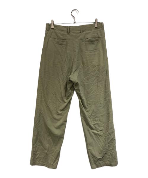 AURALEE（オーラリー）AURALEE (オーラリー) Hard Twist Cotton Silk Viyella Slacks ベージュ サイズ:SIZE 3の古着・服飾アイテム