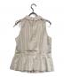 Her lip to (ハーリップトゥ) Manon Pleated Peplum Top ホワイト サイズ:SIZE M：9000円