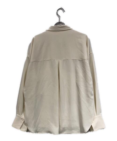HER LIP TO（ハーリップトゥ）Her lip to (ハーリップトゥ) Papillon Stripe Shirt Dress ホワイト サイズ:SIZE Sの古着・服飾アイテム