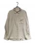 Her lip to（ハーリップトゥ）の古着「Papillon Stripe Shirt Dress」｜ホワイト